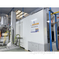Cabina a spruzzo in polvere ciclone